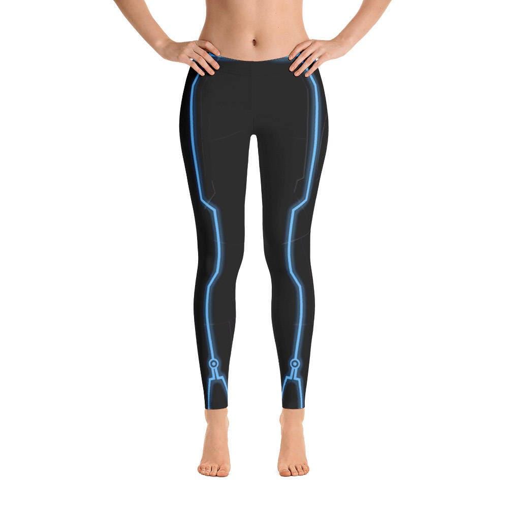 READY-to-SHIP [M] Women's Tron Inspired Leggings