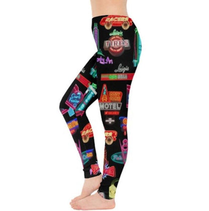 Cars Land Neon Inspired Leggings