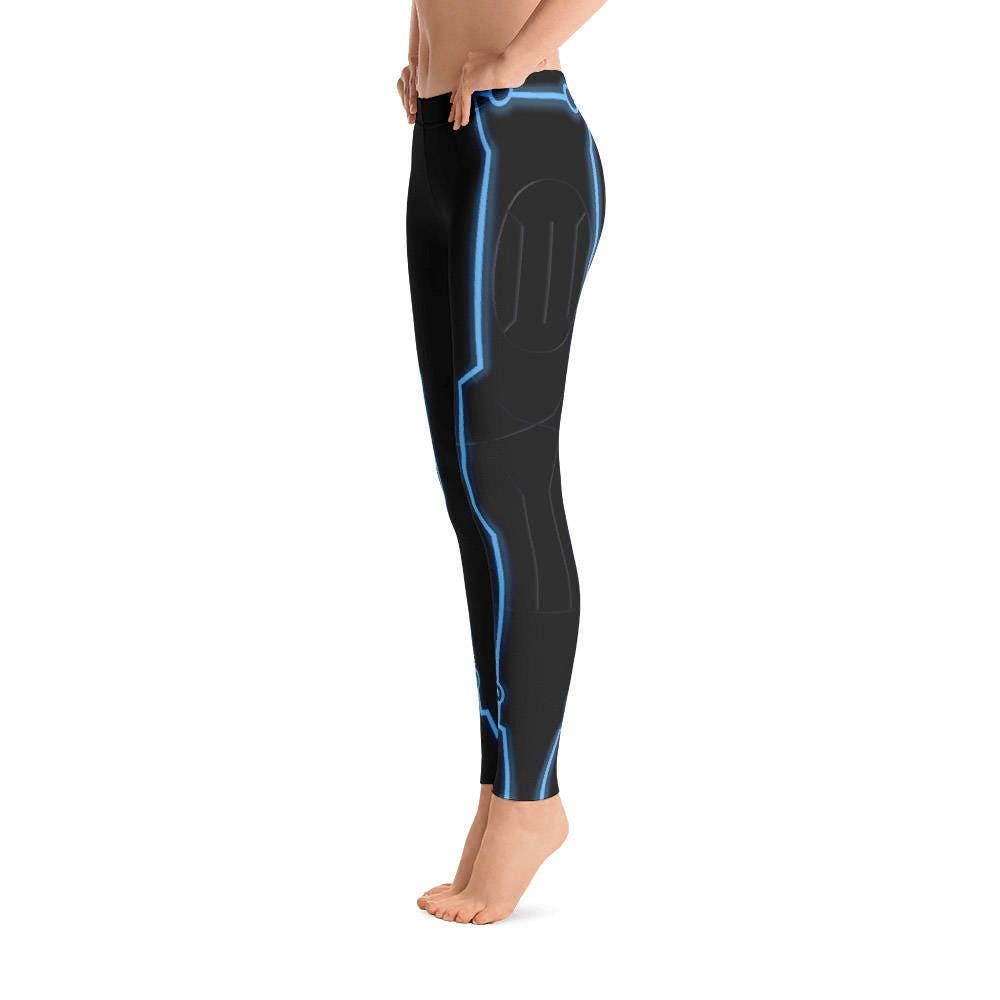 READY-to-SHIP [M] Women's Tron Inspired Leggings
