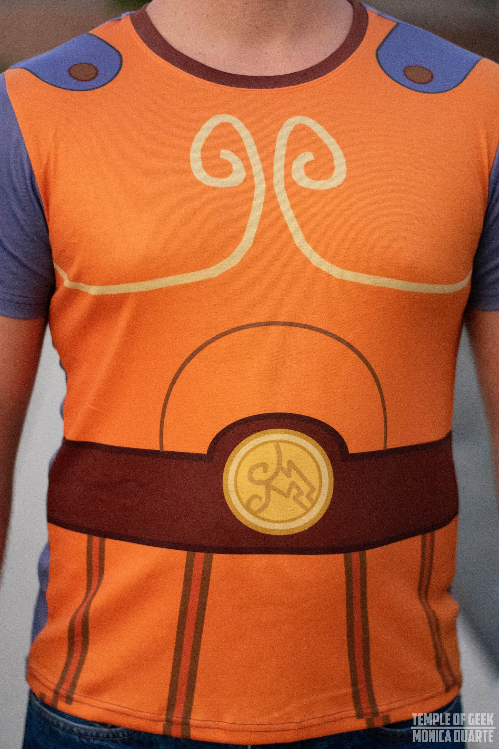 Men's Hercules Inspired Short Sleeve Shirt