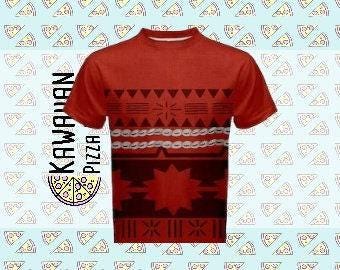 Men's Moana Inspired Short Sleeve Shirt