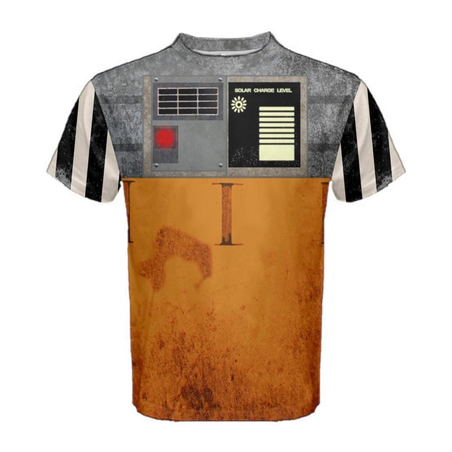 Men's Wall-E Inspired Short Sleeve Shirt