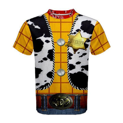 Men's Woody Inspired Short Sleeve Shirt