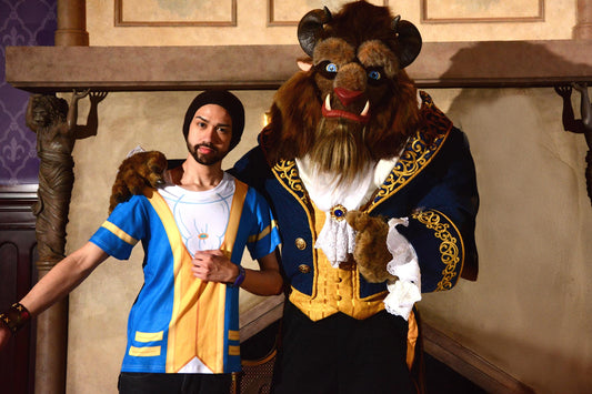 READY-to-SHIP Beast Inspired Athletic Shirt - Beauty and the Beast Disneybound