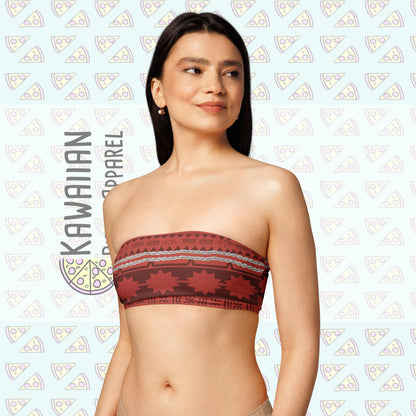 RUSH ORDER: Moana Inspired Recycled bandeau bikini top