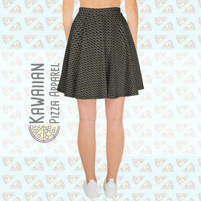 RUSH ORDER: Chainmail Print Skater Skirt