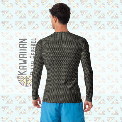 Men's Chainmail Print ATHLETIC Long Sleeve
