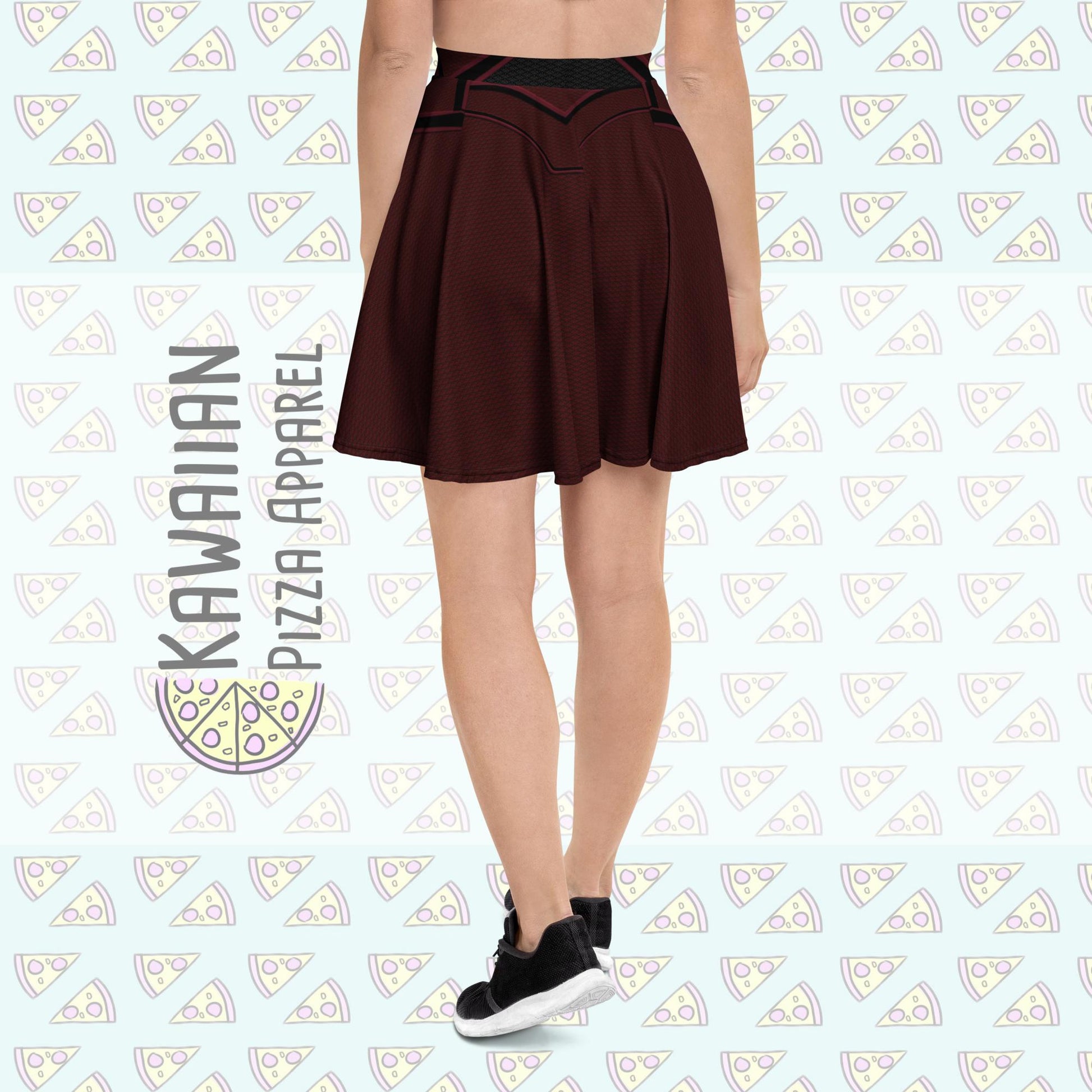 RUSH ORDER: Scarlet Witch Inspired Skater Skirt