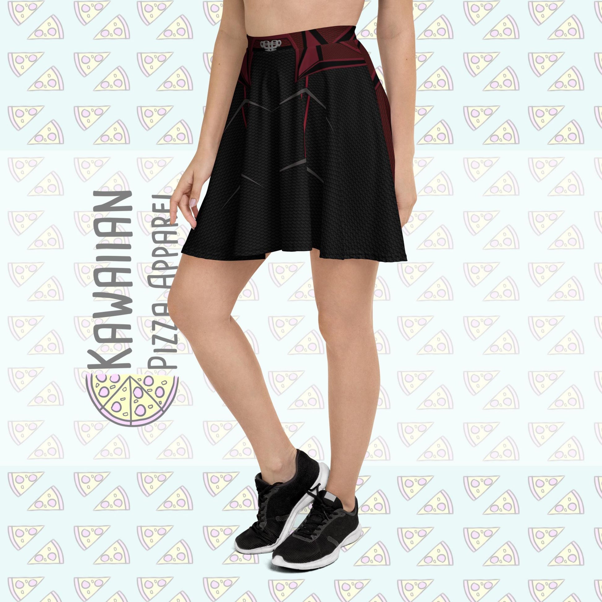 RUSH ORDER: Scarlet Witch Inspired Skater Skirt