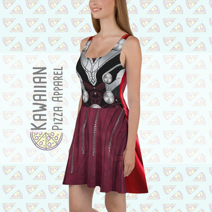 RUSH ORDER: Jan Foster Mighty Thor Inspired Skater Dress