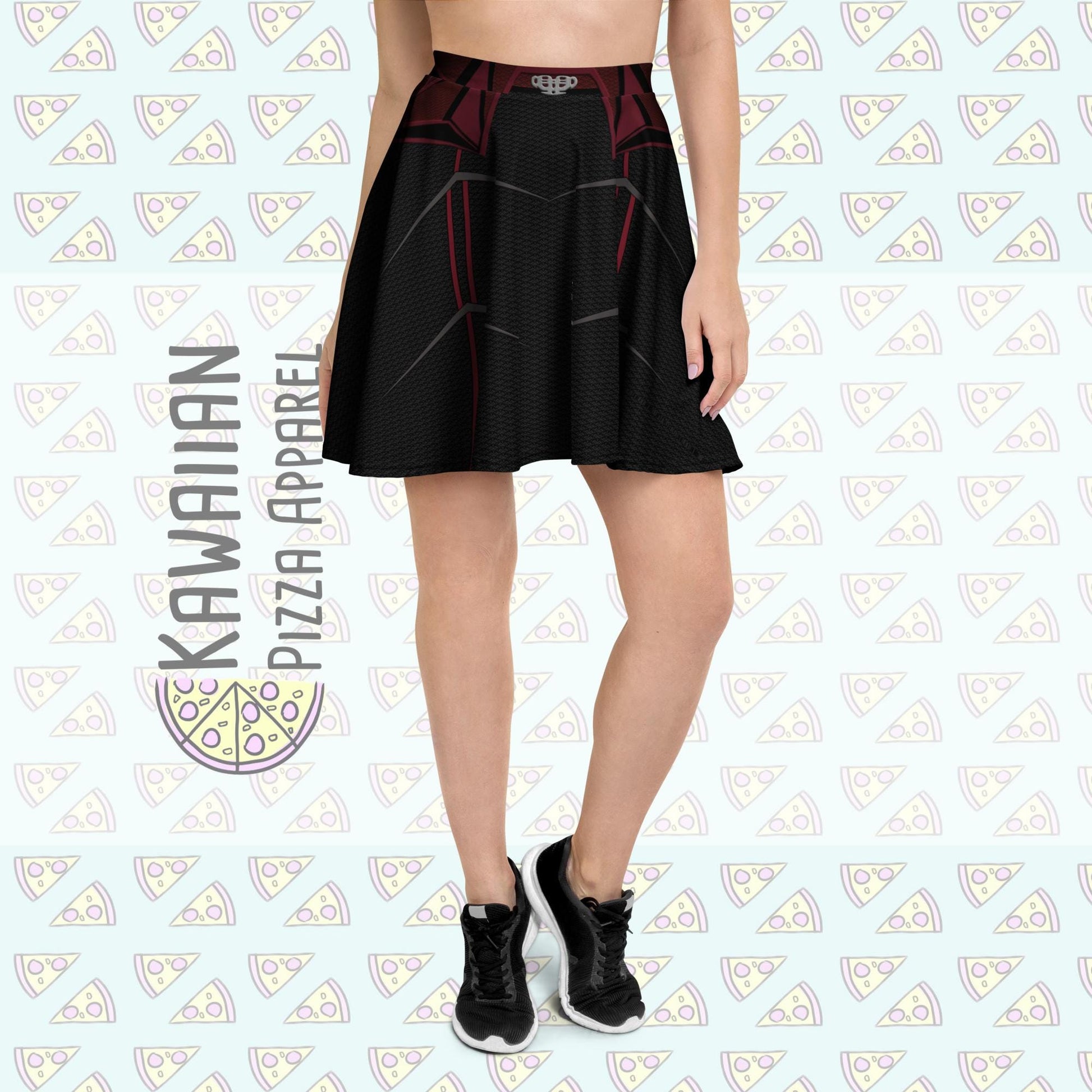 RUSH ORDER: Scarlet Witch Inspired Skater Skirt