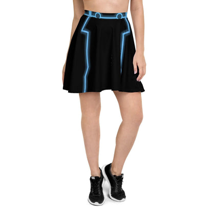 Women's Tron Legacy Inspired Skater Skirt