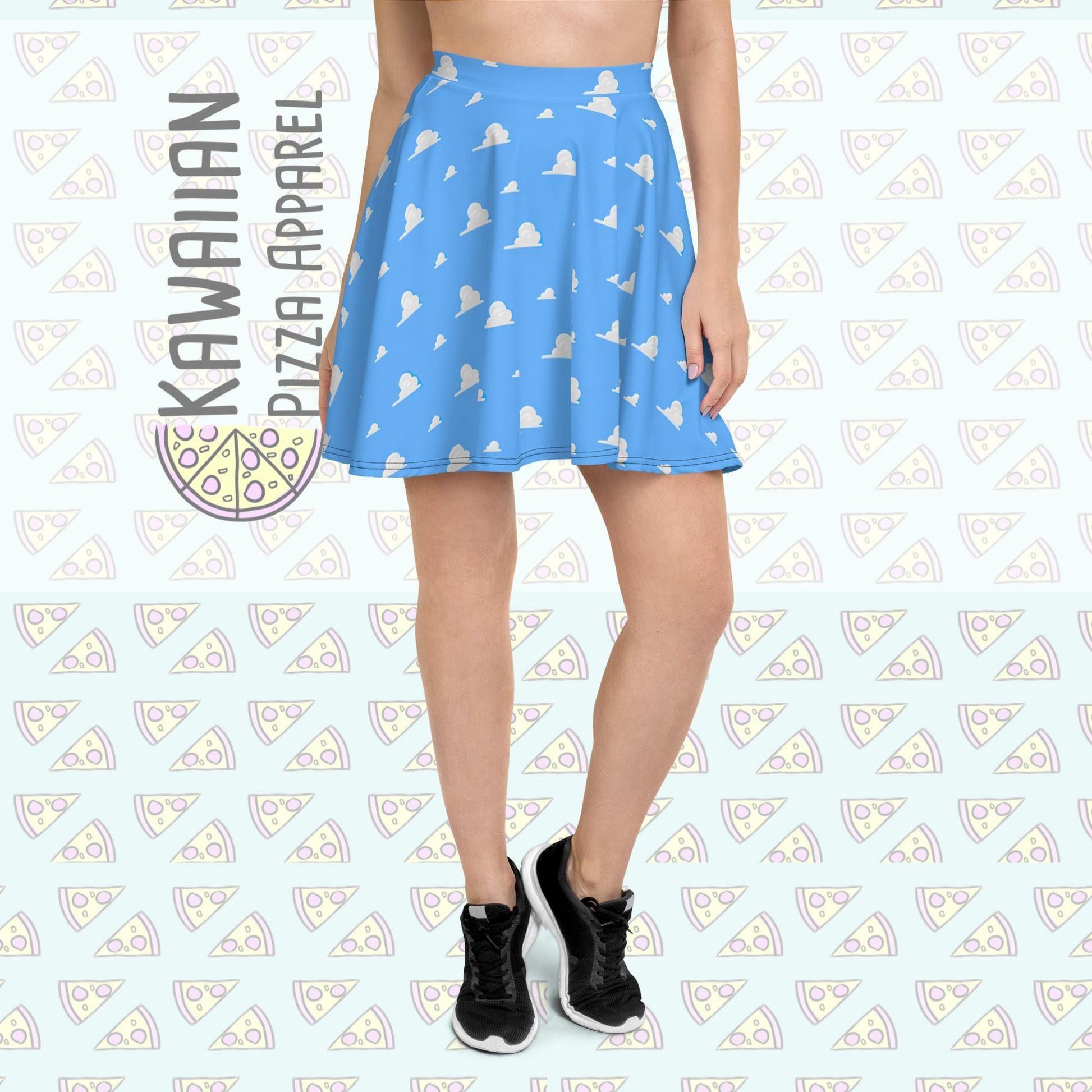 Women's Andy's Wallpaper Inspired Skater Skirt
