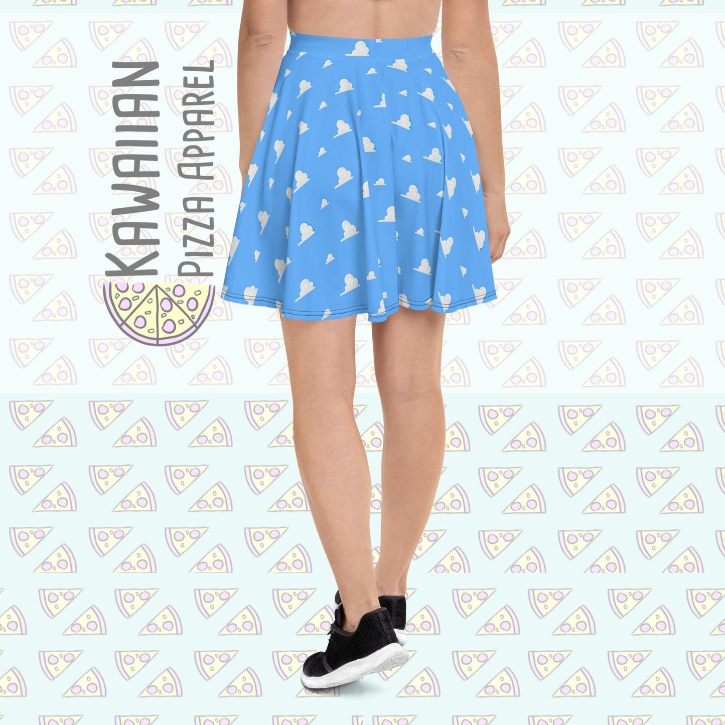 Women's Andy's Wallpaper Inspired Skater Skirt