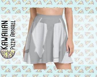 Women's Gem Siren Tron Legacy Inspired Skater Skirt