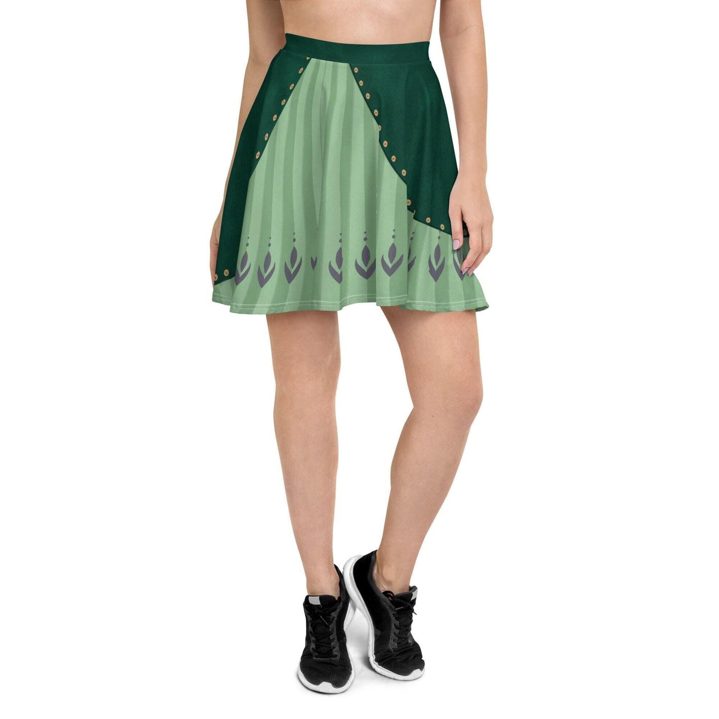 Women's Queen Anna Inspired Skater Skirt