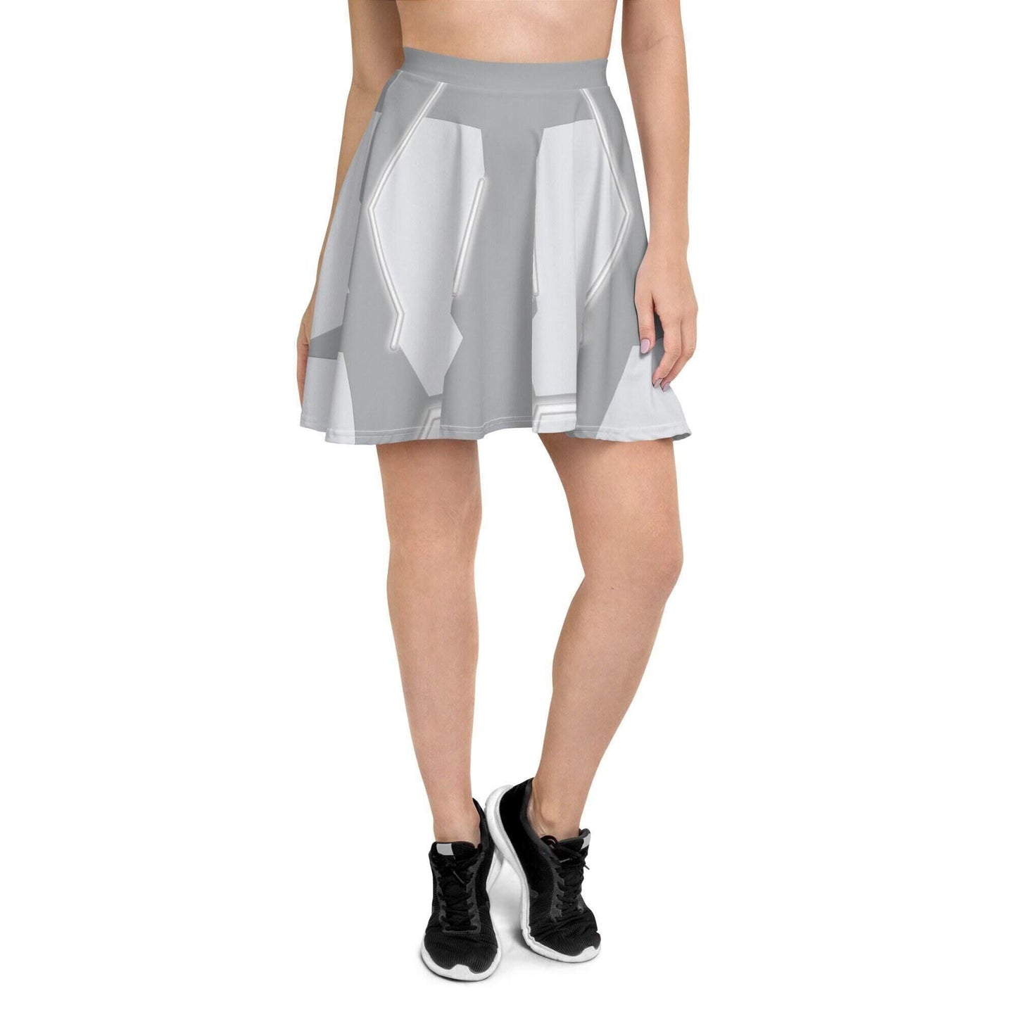 Women's Gem Siren Tron Legacy Inspired Skater Skirt