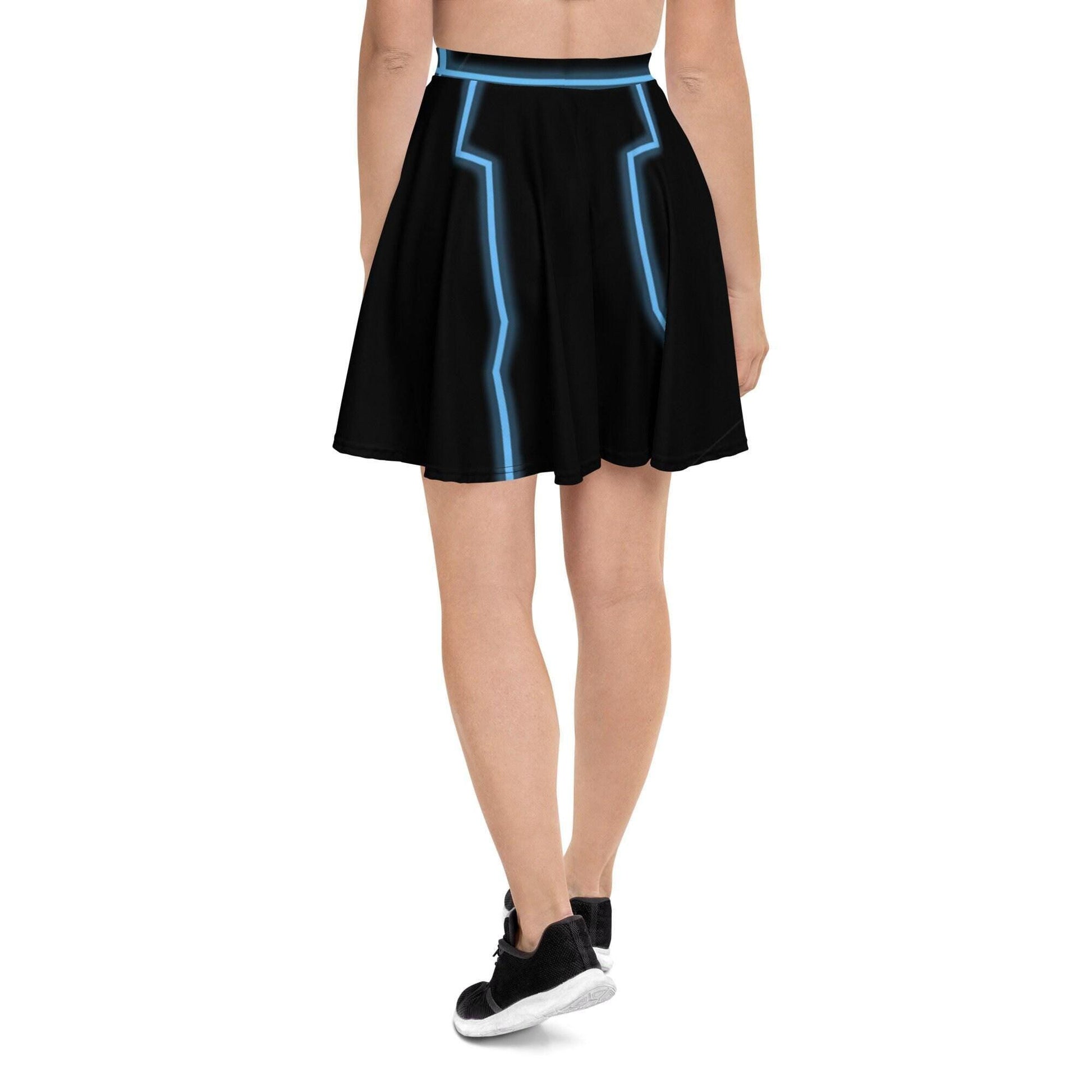 RUSH ORDER: Tron Legacy Inspired Skater Skirt