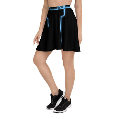 RUSH ORDER: Tron Legacy Inspired Skater Skirt