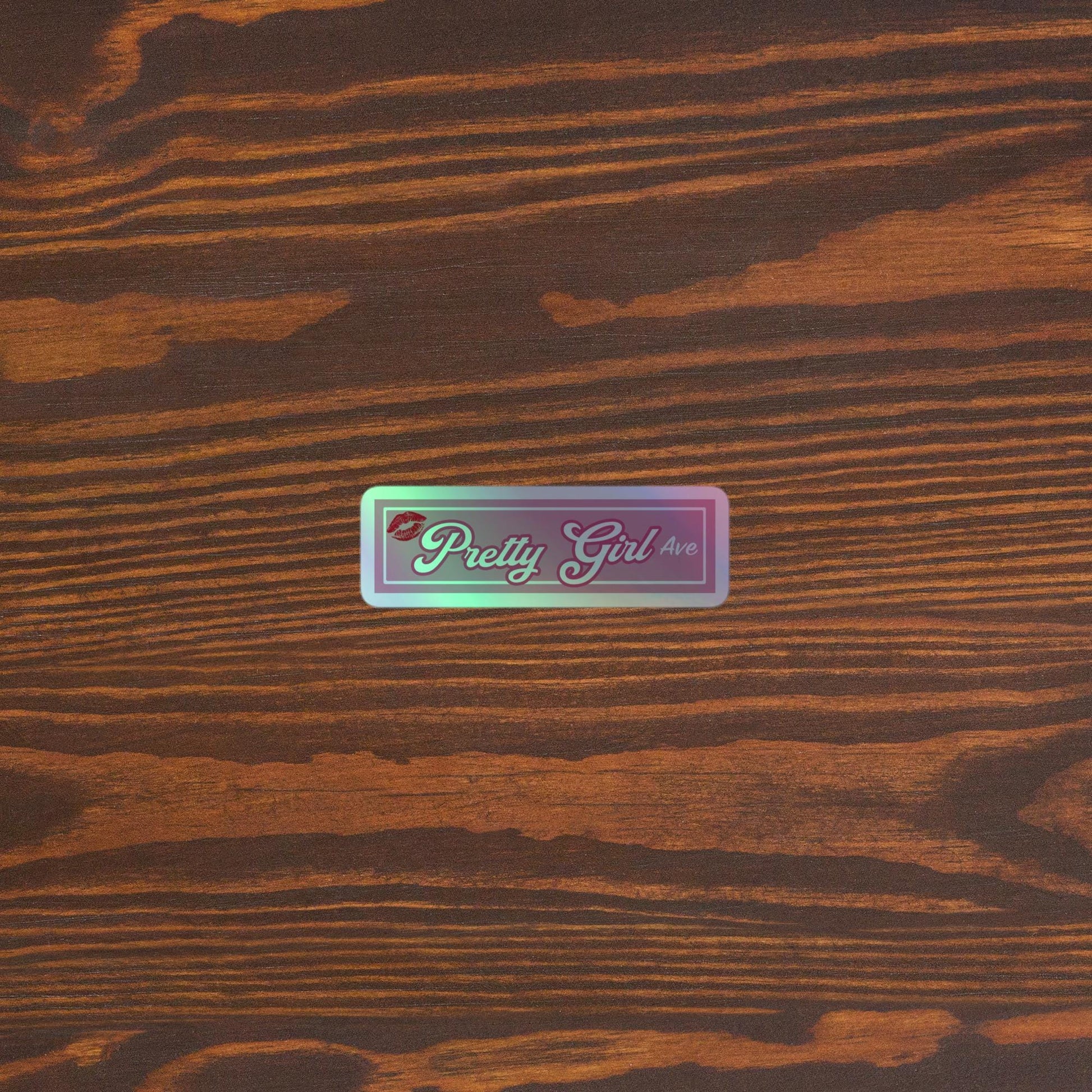 Pretty Girl Avenue Holographic stickers
