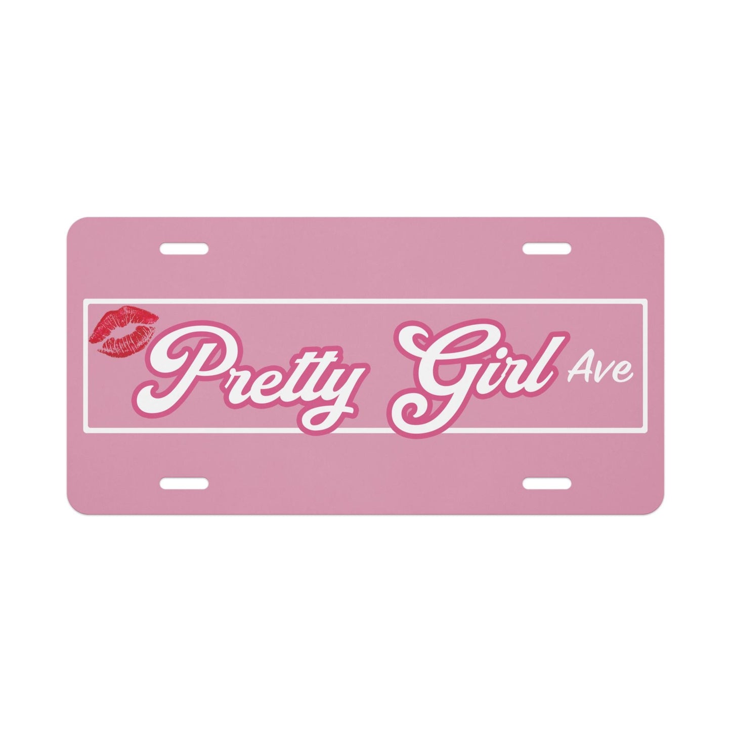Pretty Girl Avenue Vanity license plate