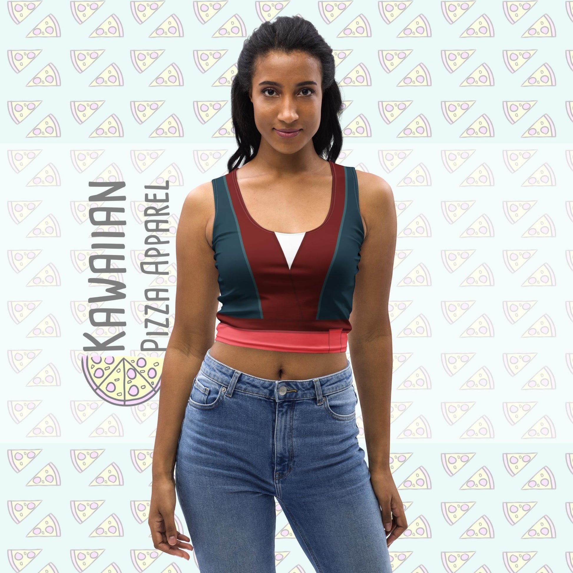 Women's Mulan Inspired Crop Top