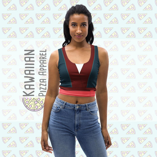 Women's Mulan Inspired Crop Top