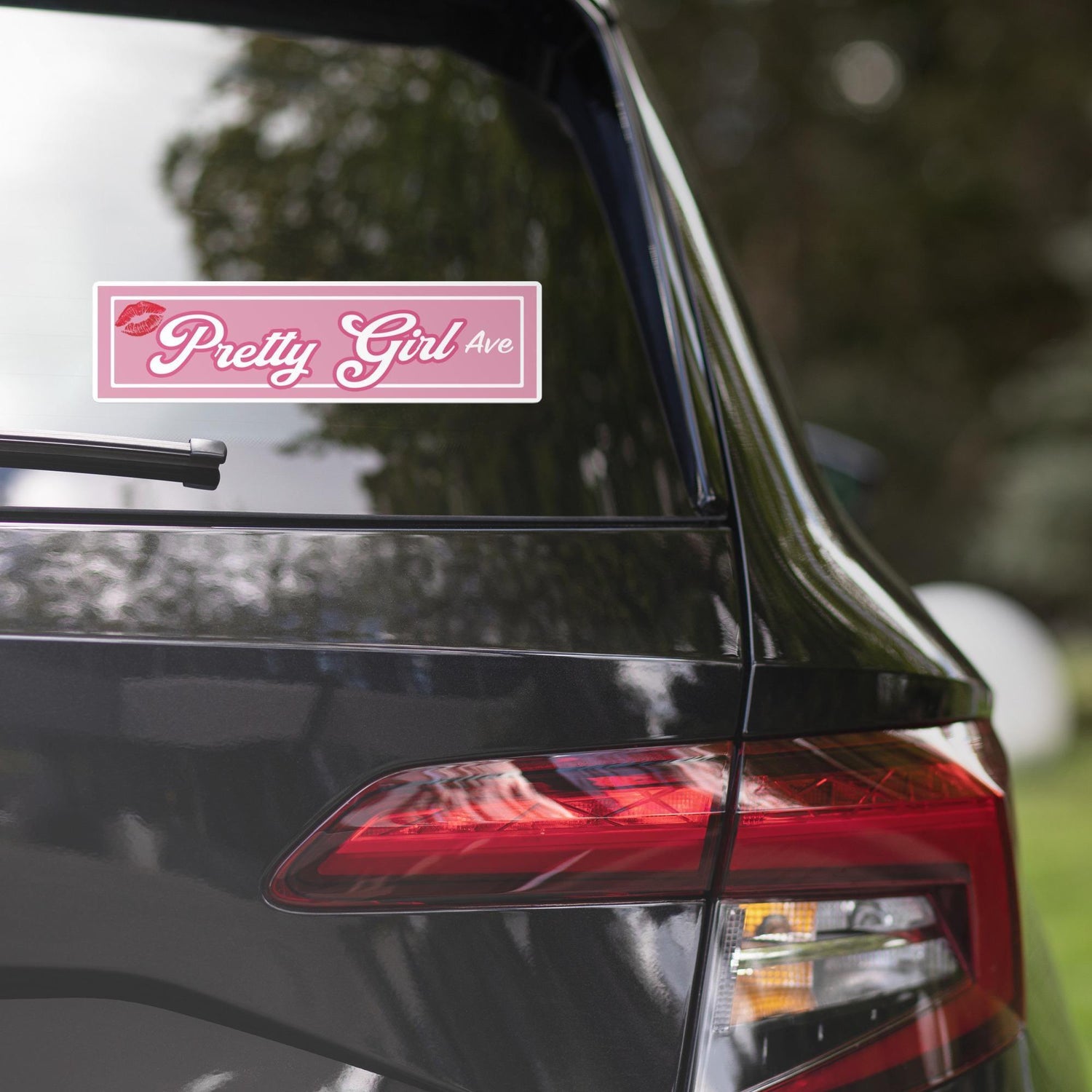 Pretty Girl Avenue Bubble-free stickers