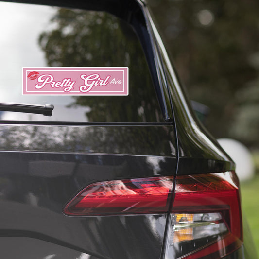 Pretty Girl Avenue Bubble-free stickers