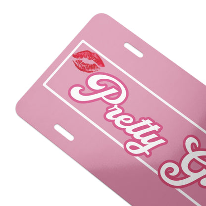 Pretty Girl Avenue Vanity license plate