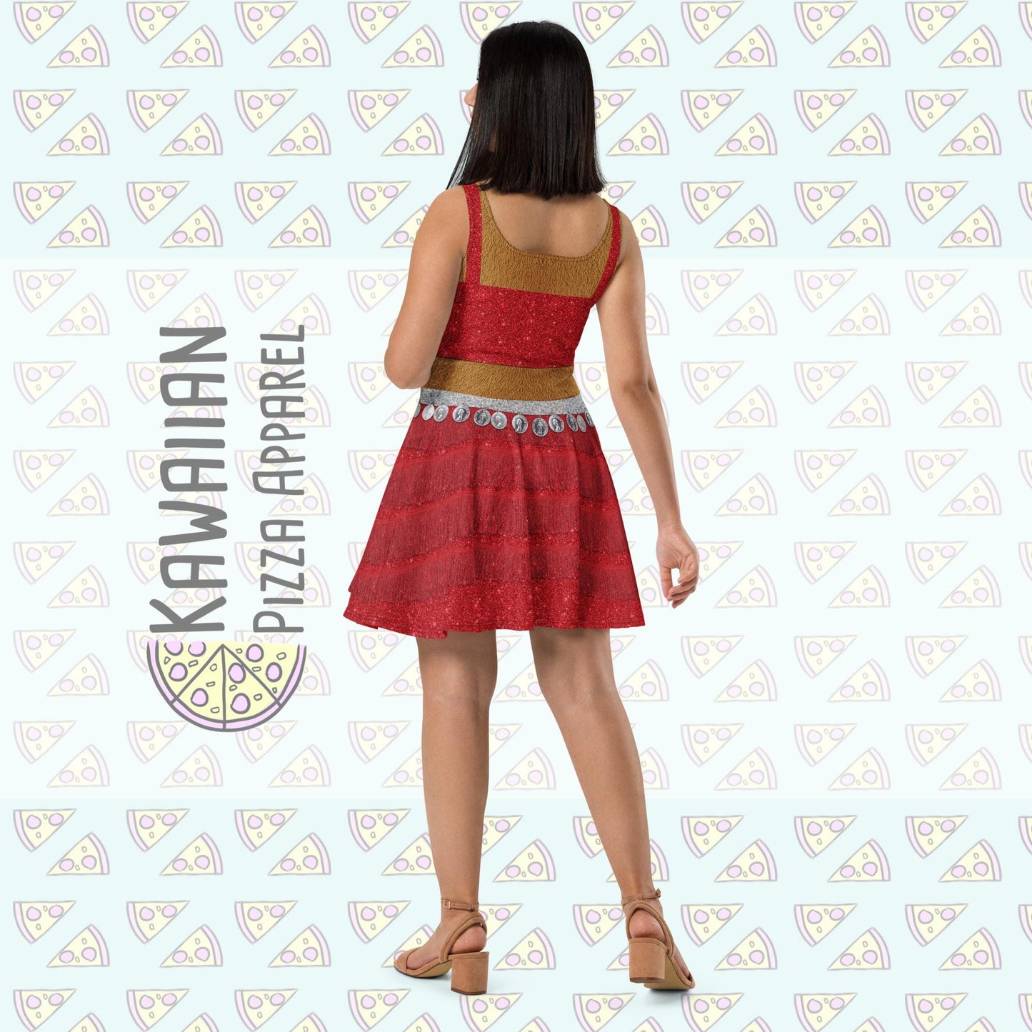 Women's Gazelle Inspired Skater Dress