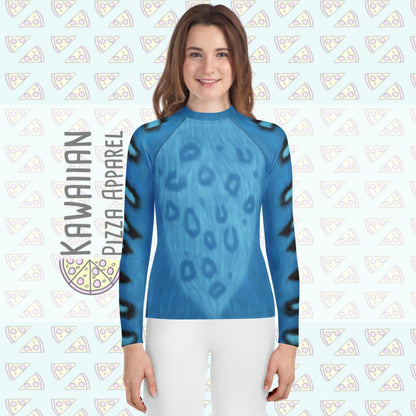 Youth Derpy Tiger Inspired ATHLETIC Long Sleeve Shirt