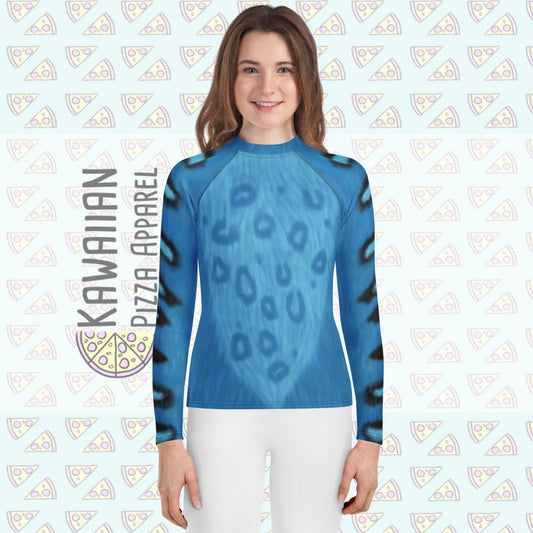 Youth Derpy Tiger Inspired ATHLETIC Long Sleeve Shirt