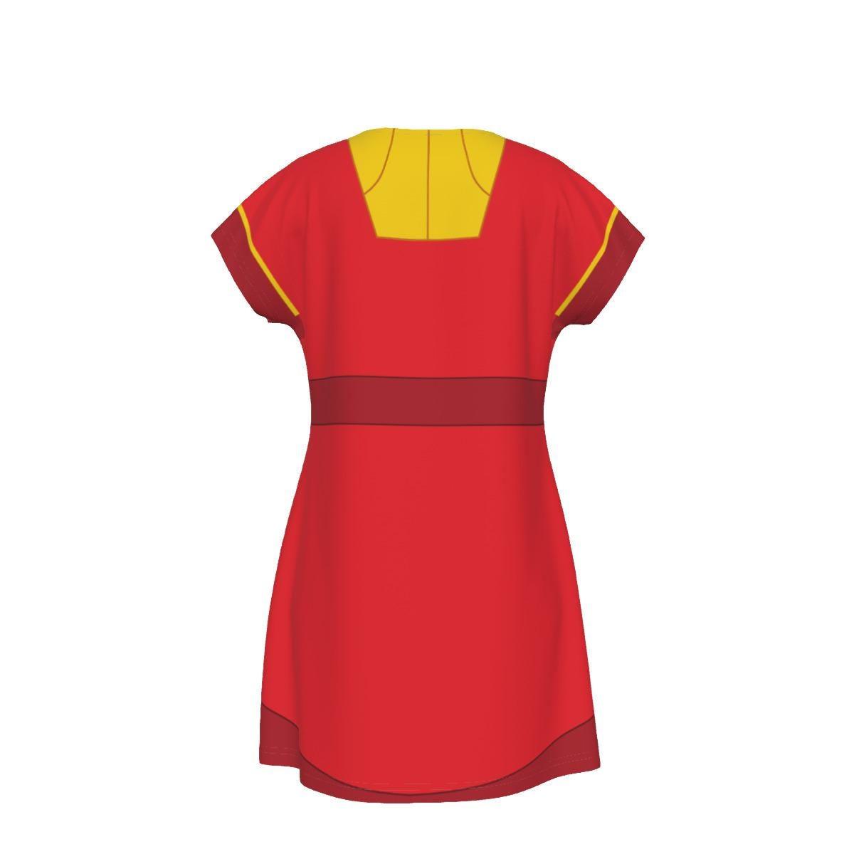 READY-to-SHIP [L] Kuzco Inspired Short Sleeve Dress
