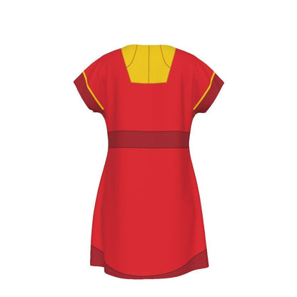 READY-to-SHIP [L] Kuzco Inspired Short Sleeve Dress