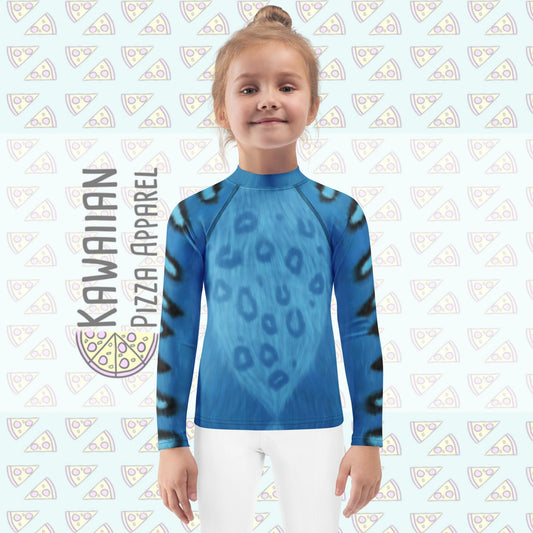 Kids Derpy Tiger Inspired ATHLETIC Long Sleeve Shirt