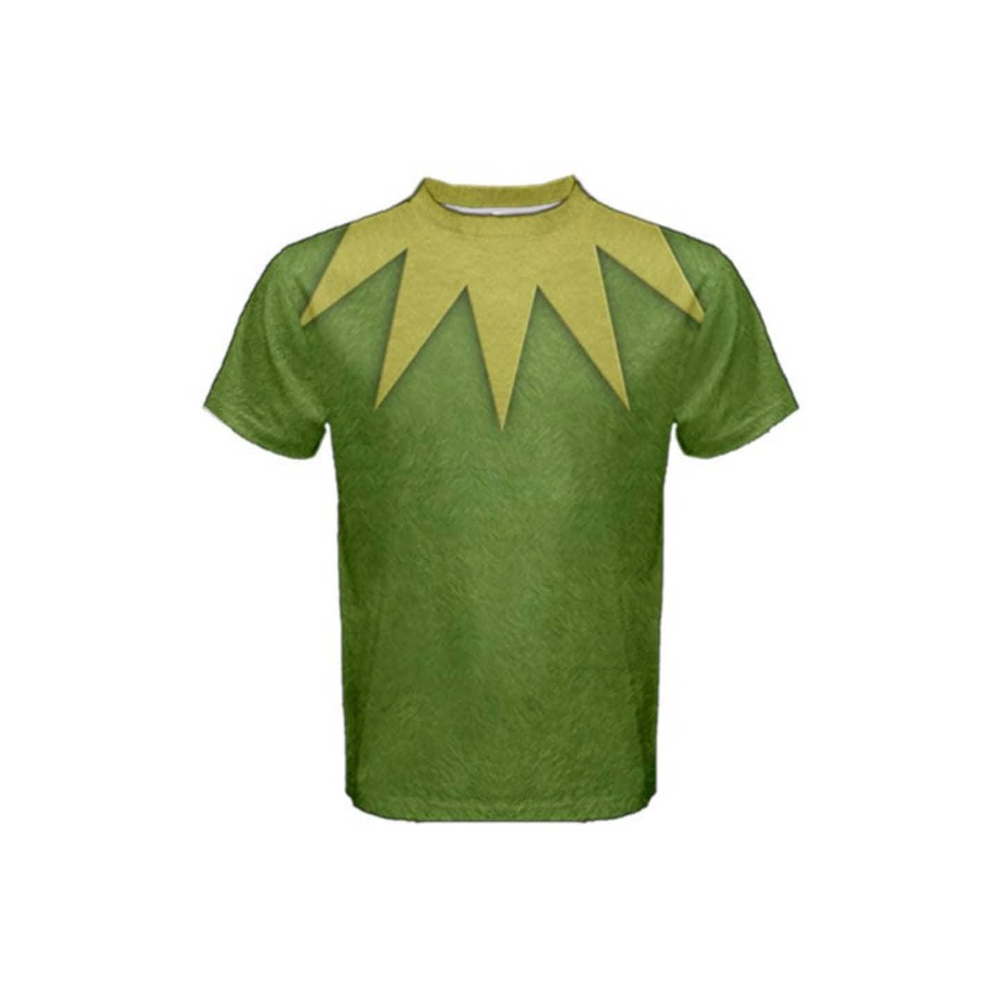 Men's Kermit Inspired Short Sleeve Shirt