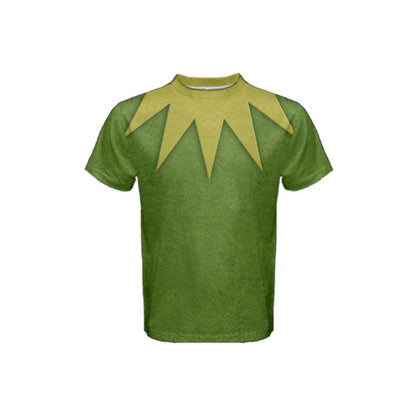 Men's Kermit Inspired Short Sleeve Shirt