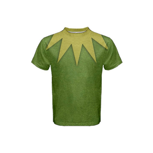Men's Kermit Inspired Short Sleeve Shirt