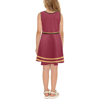 Kid's Tower of Terror Bellhop Inspired Skater Dress