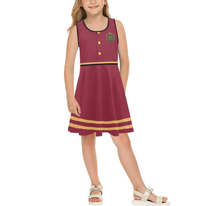 Kid's Tower of Terror Bellhop Inspired Skater Dress