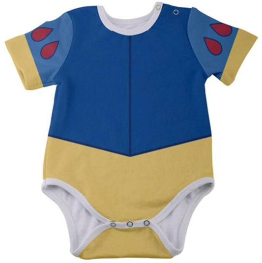 Snow White Inspired Baby Bodysuit