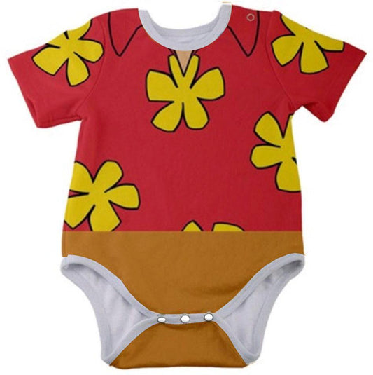 Dale Chip and Dale Inspired Baby Bodysuit
