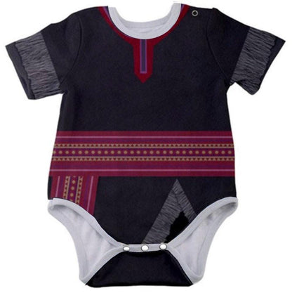Kristoff Inspired Baby Bodysuit