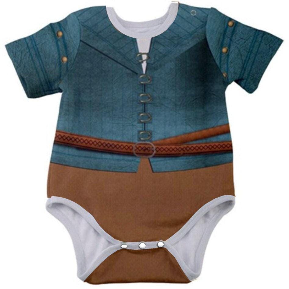Flynn Rider Inspired Baby Bodysuit