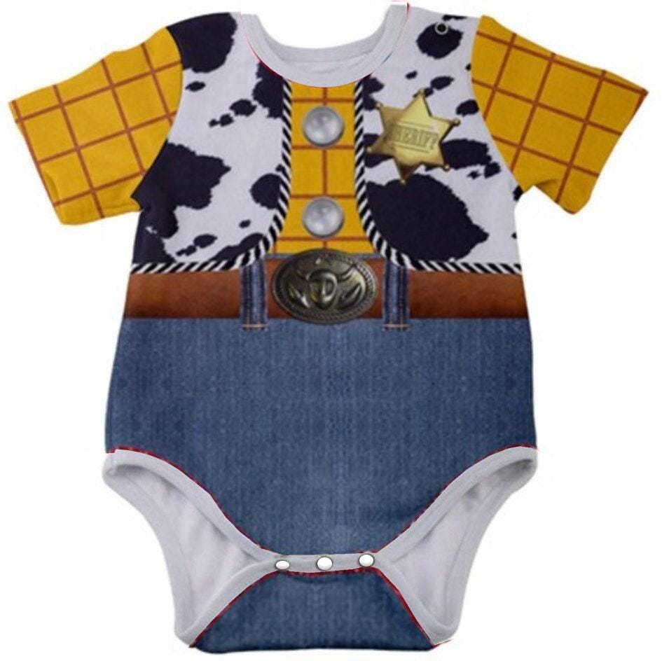 Woody Inspired Baby Bodysuit