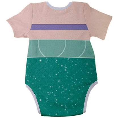 Ariel Inspired Baby Bodysuit