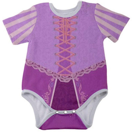 Rapunzel Inspired Baby Bodysuit