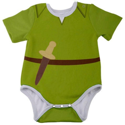 Peter Pan Inspired Baby Bodysuit