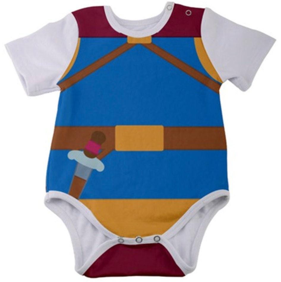 Snow White Prince Inspired Baby Bodysuit